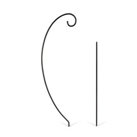 Feuerhand Lantern Holder, Hanging Ground Spike for Your Outdoor Fuel Lamp, Powder-Coated Steel, 63.8 inches high