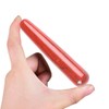 Natural Red Jasper Massage Stick, 4.3 Inch Handmade Crystal Tab,