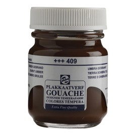 Talens Burnt umber - GOUACHE PAINT 50ml JAR