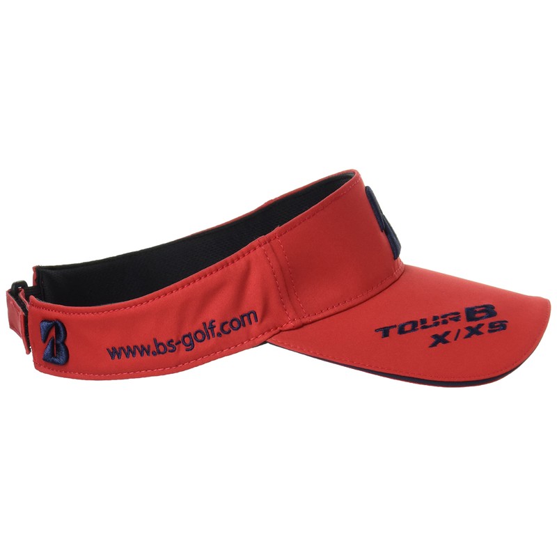 Bridgestone CPG212 Men's Pro Model Visor CPG212, red