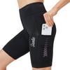 Santic Women's Padded Cycling Shorts, A-violet, XL