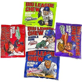 Ball Player Gum - Ball Player Chew - Assorted 2.12 OZ (Flavors May Vary) - 10 Pack