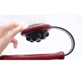 FOMIYES 2pcs Long Handle Massage Hammer Durable Back Massager for Neck Shoulders Legs Promotes Blood Circulation Relieves Fatigue for Seniors