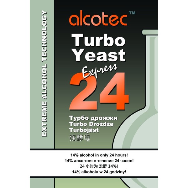 Turbo Yeast Turbo 24h 205g – Fermentation Yeast | Yeast for Alcohol