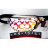 Coach CJ682 Sprint Belt Bag 24 Chalk Multi Rainbow Color