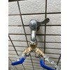 water spigot splitter with 4" Valve Handles, Hose Bib Splitter