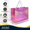 Nush Nush Extra Large Holographic Pink Gift Bag Set of