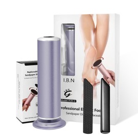 Electric Foot Callus Remover with Hand Callus Remover, Adjustable Speed Professional Electric Foot File Filer Sander Pedicure Tools for Feet Heel Dead Cracked Skin Women Men Use (Gray)