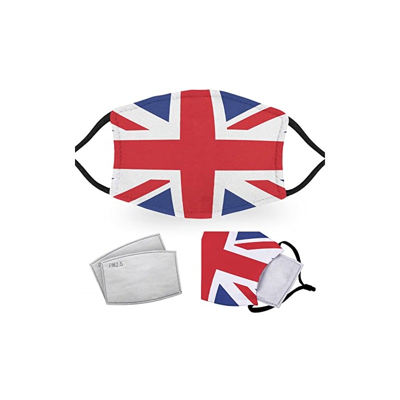 United Kingdom Flag - Adult Face Masks - 2 Filters