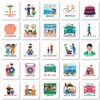 Smarfer - Magnetic Pictograms for Weekly Planner - 50 Pieces