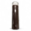 Prayer Candle 7 Day Brown 8" Vela Carmelita Unscented Pillar