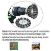 FPPO 3PCS 3 Inch Knotted Wire Wheel Cup Brush and
