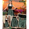DIRNDLSTERN Women's Midi Dirndl Apron - Dirndl Aprons Costume Apron