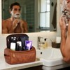 OXYEFEI Toiletry Bag Men,Gifts for Men,Mens Toiletry Travel Shaving Dopp
