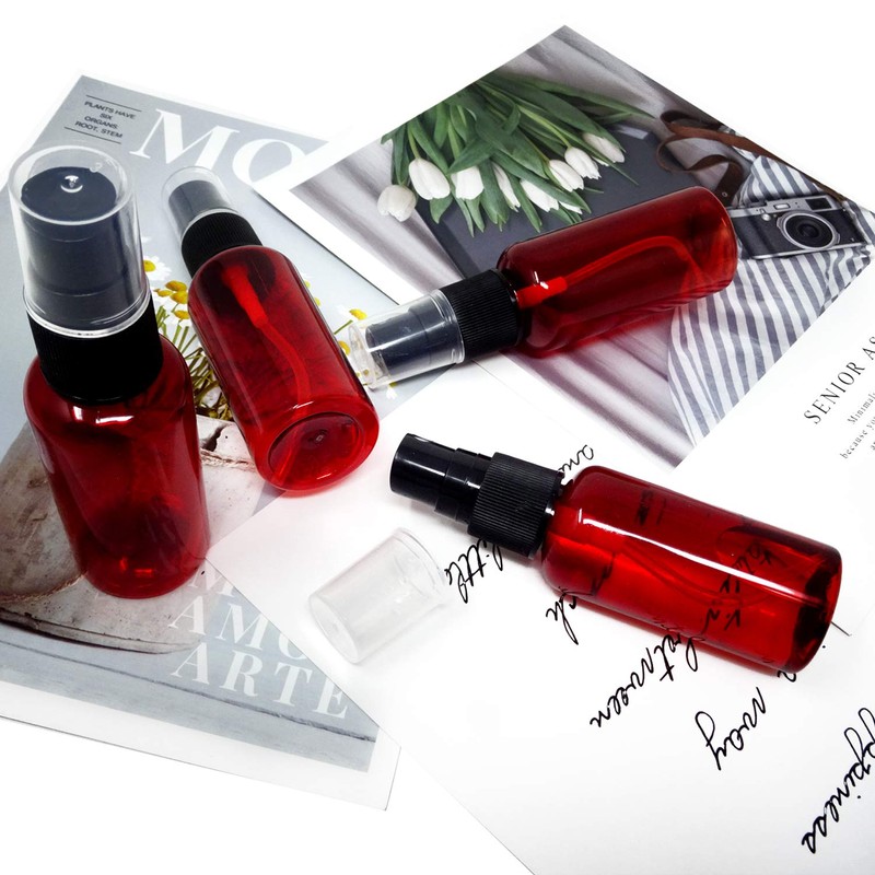 Honbay 4PCS 30ML Small Portable Refillable Plastic Fine Mist Spray