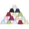 9" Coolie Ceiling Table Lamp Shade Black Cream Lt Blue