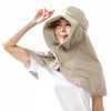 Alpha UV Protection Hat, Cape, UV Protection Flare Hat, Shine,