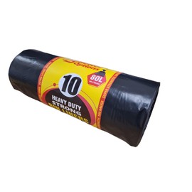 Better Options With Built in Tie 80L Strong, Heavy Duty, Tough Built, Durable, Bin Liner, Rubbish Bag, Garbage bag Trash bag,Refuse sack, Waste bag, Bin bag, MADE FROM 100% RECYCLED MATERIALS