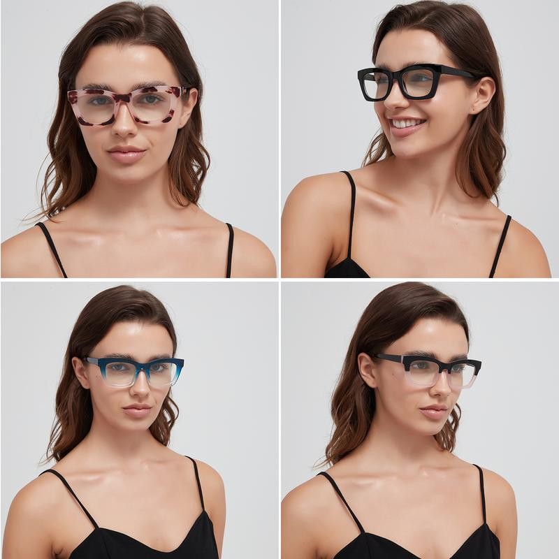 4 Pairs Anti Blue Light Reading Glasses | Oprah Style