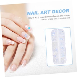 Healeved Elegant Sequin Nail Art Decor Gradient Powder for Women Manicure Unique Decoration for Chic Nail Designs for Home and