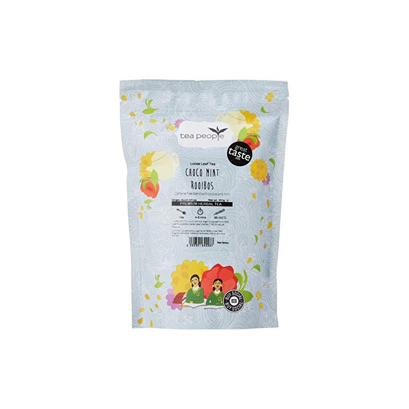 Tea People Choco Mint Rooibos, 250 g Loose Tea Pack
