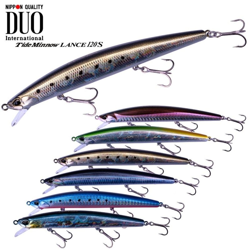 DUO Ultimate Jerkbait Sinking Lure TIDE MINNOW LANCE 120S