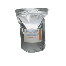 5LB. White Aluminum Oxide - 25 Micron - Resalable Mylar Bag – Polishing - 5LB Per Bag