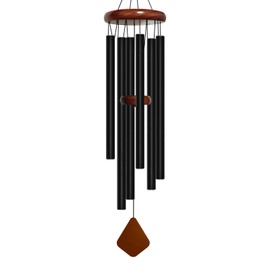 Bursvik 42'' Wind Chimes for Outside Deep Tone, Large Wind Chime, 6 Heavy Duty Tubes Metal Extra Large Wind Chimes Outdoor, Decoration for Garden, Patio, Yard, Gifts for Mother's Day(Rhombus)