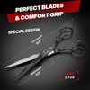 Professional Barber Hair Cutting Scissors Shears - 6.8" HIGH-END Extremely