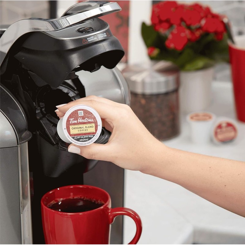 Tim Hortons Original Blend Medium Roast Coffee - 80 Single