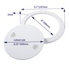 CROSSBODY 2 Pcs Boat 8" White Round Deck Plate Non