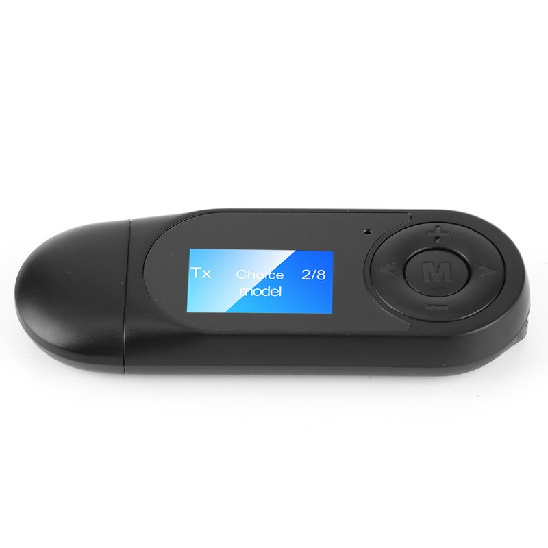 Bluetooth 5.0 Audio Adapter Wireless Transmitter Receiver with LCD for