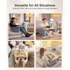 Lap Desk for Adults with Arm Rests,Ergonomic Laptop Pillow Stand