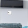 COHEALI Dual Port Brush Wall Plate Insert for Cable Management