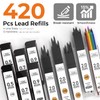 Four Candies Metal Mechanical Pencil Set, 3PCS Art Drafting Pencils
