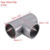 sourcing map 32mm Slip 90 Degree PVC Pipe Fitting Elbow