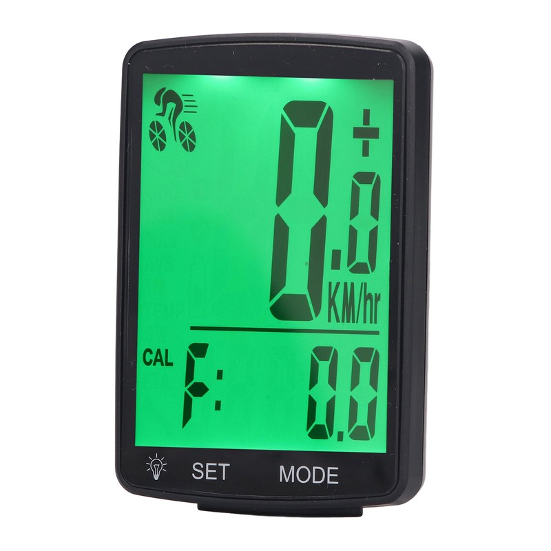 Bicycle Computer with Speed Cadence Sensor 2.8in LCD Display Bike