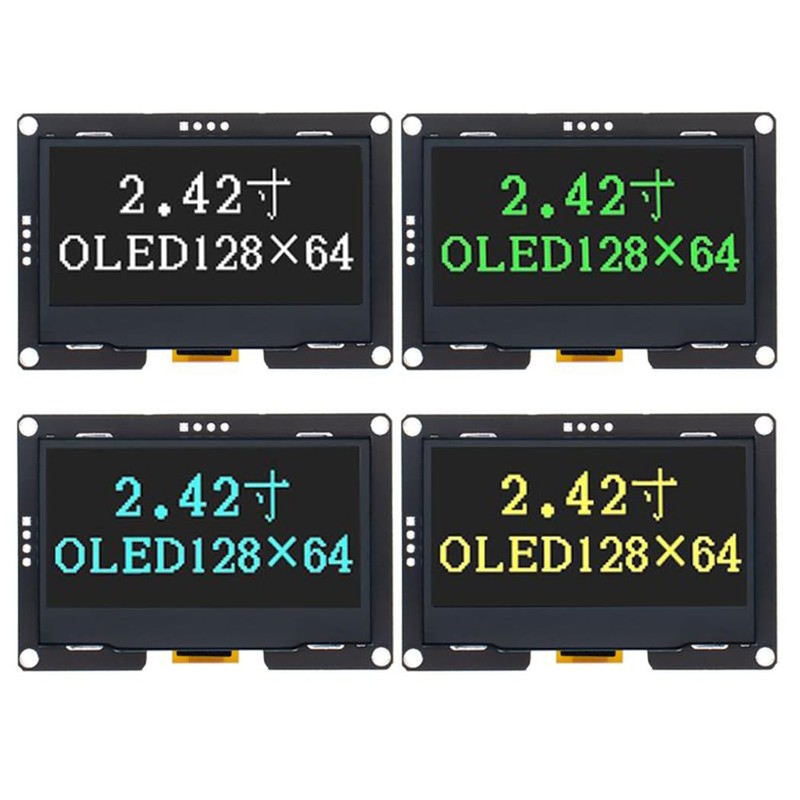 Hailege 2.42" SSD1309 128x64 IIC I2C OLED Display Module 2.42"