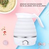 Travel Folding Electric Kettle Portable Silicone Foldable Collapsible Mini Household