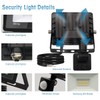 20 W LED Spotlight with Motion Sensor Outdoor, Super Bright