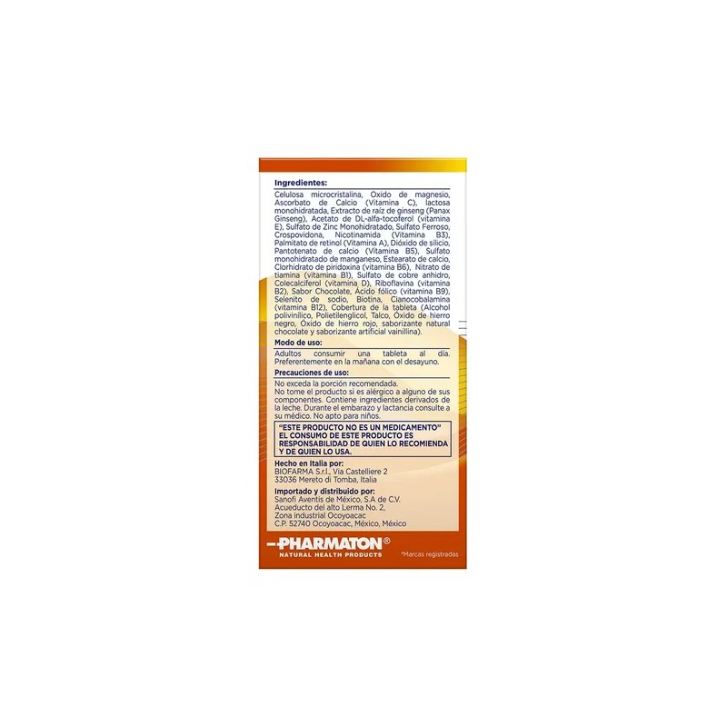 Multivitamínico Ginseng G115 Complete Cápsulas 19g Pharmaton