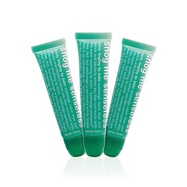 Anatomicals Moisturising Lip Balm Multipack for Dry Cracked Lips - Snog Me Senseless (Mint Flavour Lip Balm Set) For Dry Lips 3 Pack