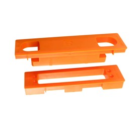 TamBee Hidden Hinge Template Invisible Hinge Router Guide Template for TamBee Hidden Door Hinge Installation Kit, Lightweight & Reusable Design（7 inch）