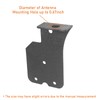 Hooke Road Wrangler TJ Auto CB Antenna Mount Bracket Holder