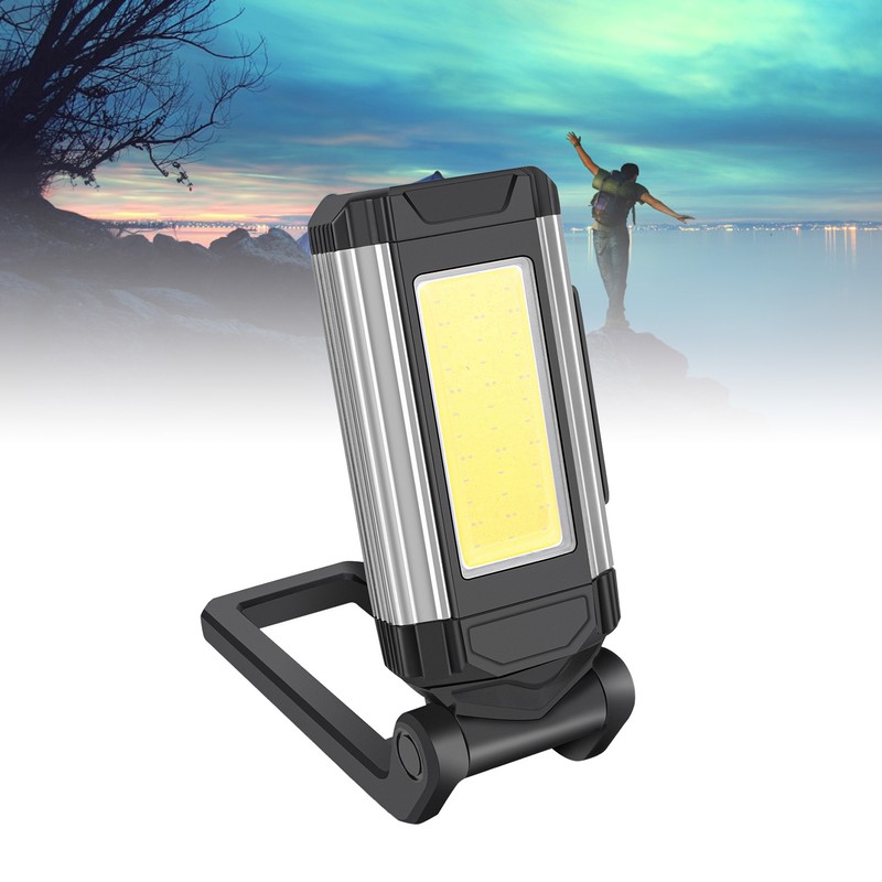 Folded Work Lights Aluminium Alloy USB Charging Magnetic COB Inspection