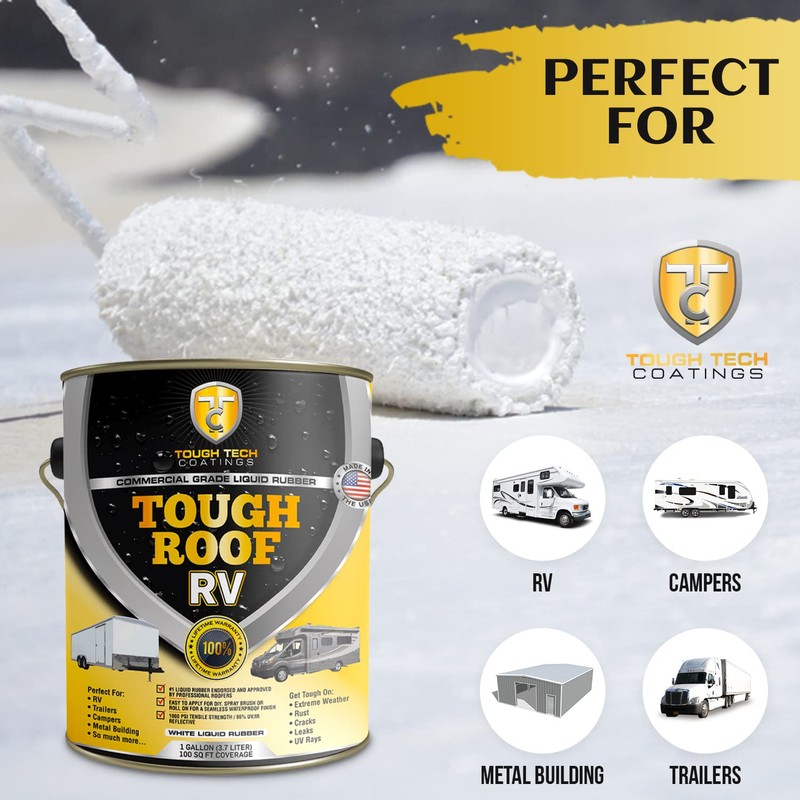RV Roof Sealant - RV Roof Coating for RV, Campers,