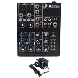 Mackie 402VLZ4, 4-channel Ultra Compact Mixer with High Quality Onyx Preamps