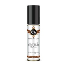 CA Perfume Impression of Patchouli Royal for Men Fragrance Oil Amber Woody Scent Long Lasting Cologne for Men Travel Size TSA Ready Mini Parfum Body Oil Roll-on 0.33 Fl Oz 10ml