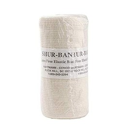 Hartmann Shur-Band Self-Closure Elastic Bandage, 4" x 10 yd, Individual Roll