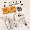 Bartender Kit Cocktail Shaker Set with Stand Bar Tool Bar